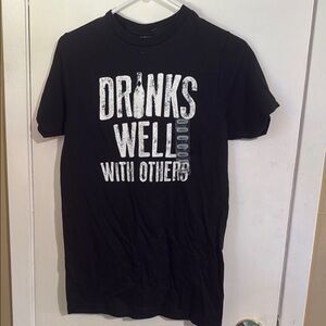 Black Graphic T-Shirt